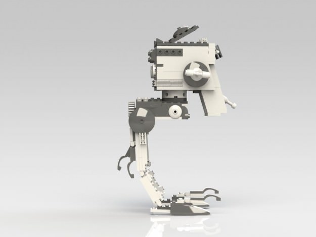 LEGO STAR WARS 7657 3D model_5