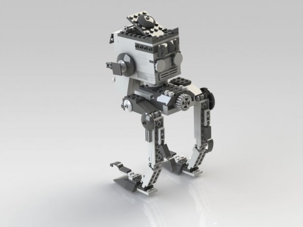 LEGO STAR WARS 7657 3D model_3