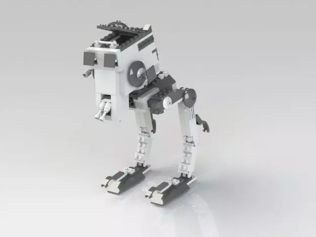 LEGO STAR WARS 7657 3D model_0