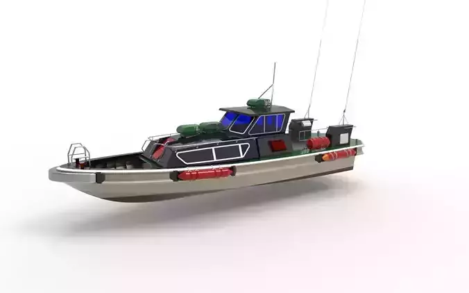 Aluminium Patrol Boat 1