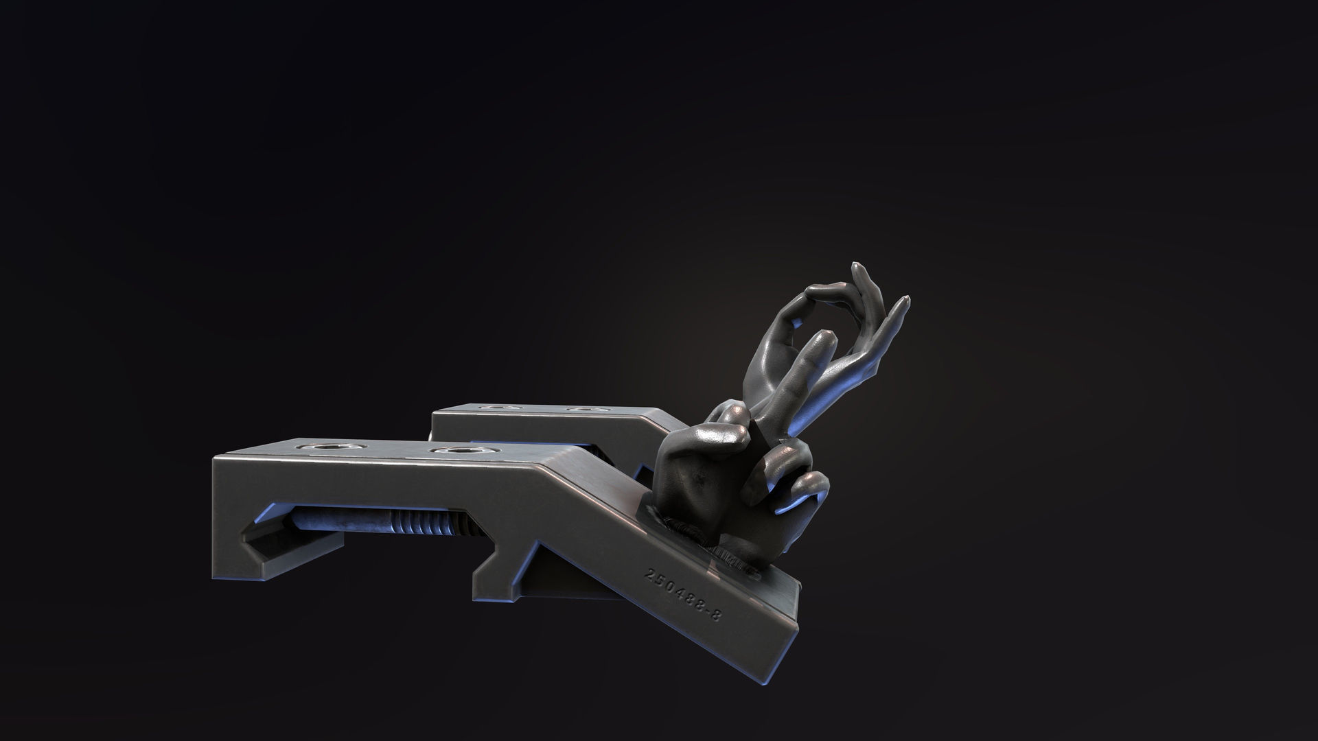 Very Polite Iron Sights Free low-poly 3D model_2