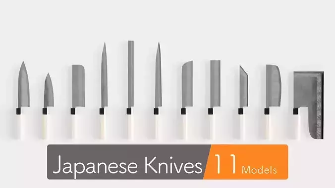 11 Japanese knives for cooking