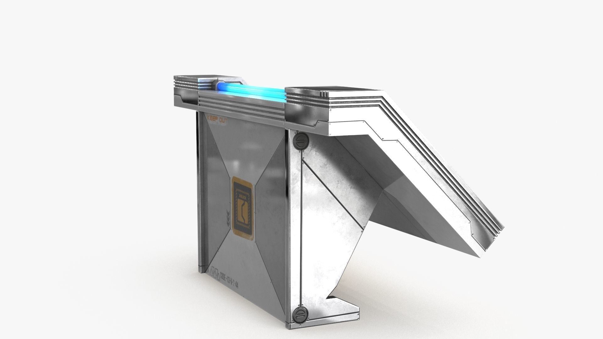 Sci Fi Control Panel 3D Model Collection_50