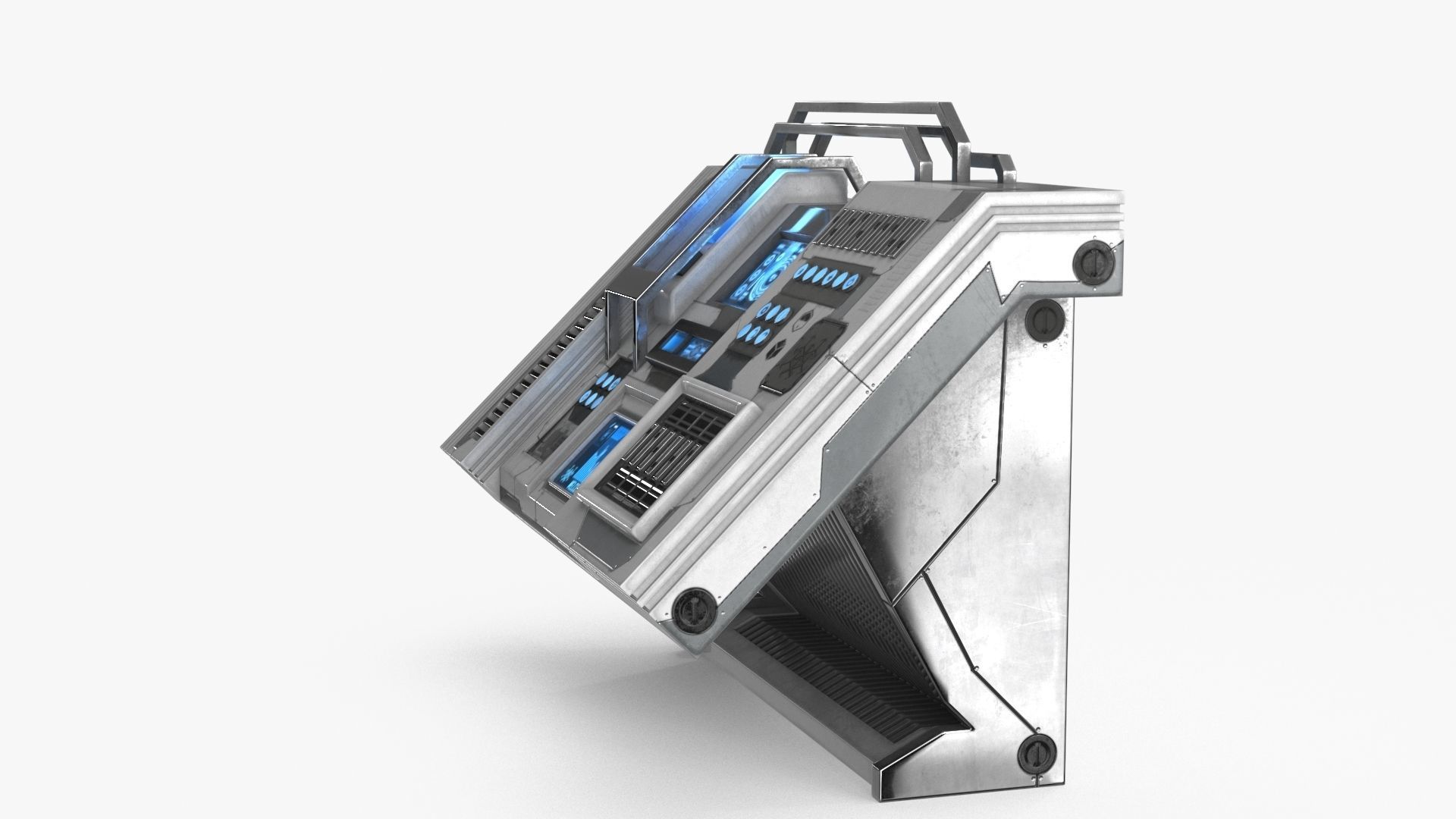 Sci Fi Control Panel 3D Model Collection_28