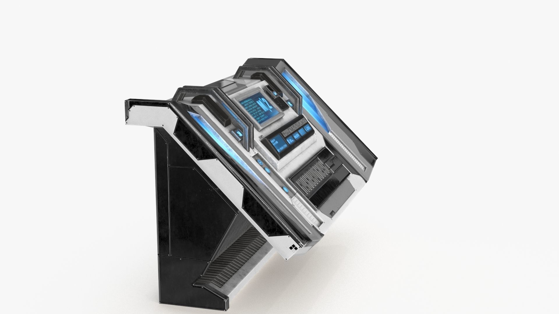 Sci Fi Control Panel 3D Model Collection_37