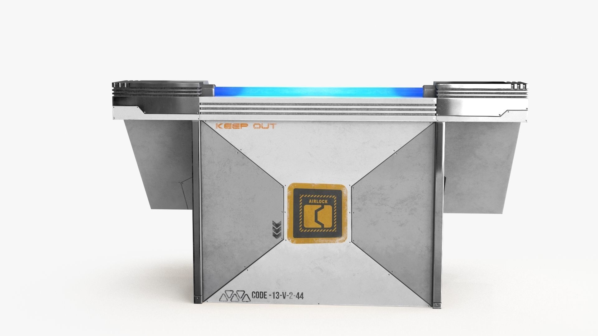 Sci Fi Control Panel 3D Model Collection_51