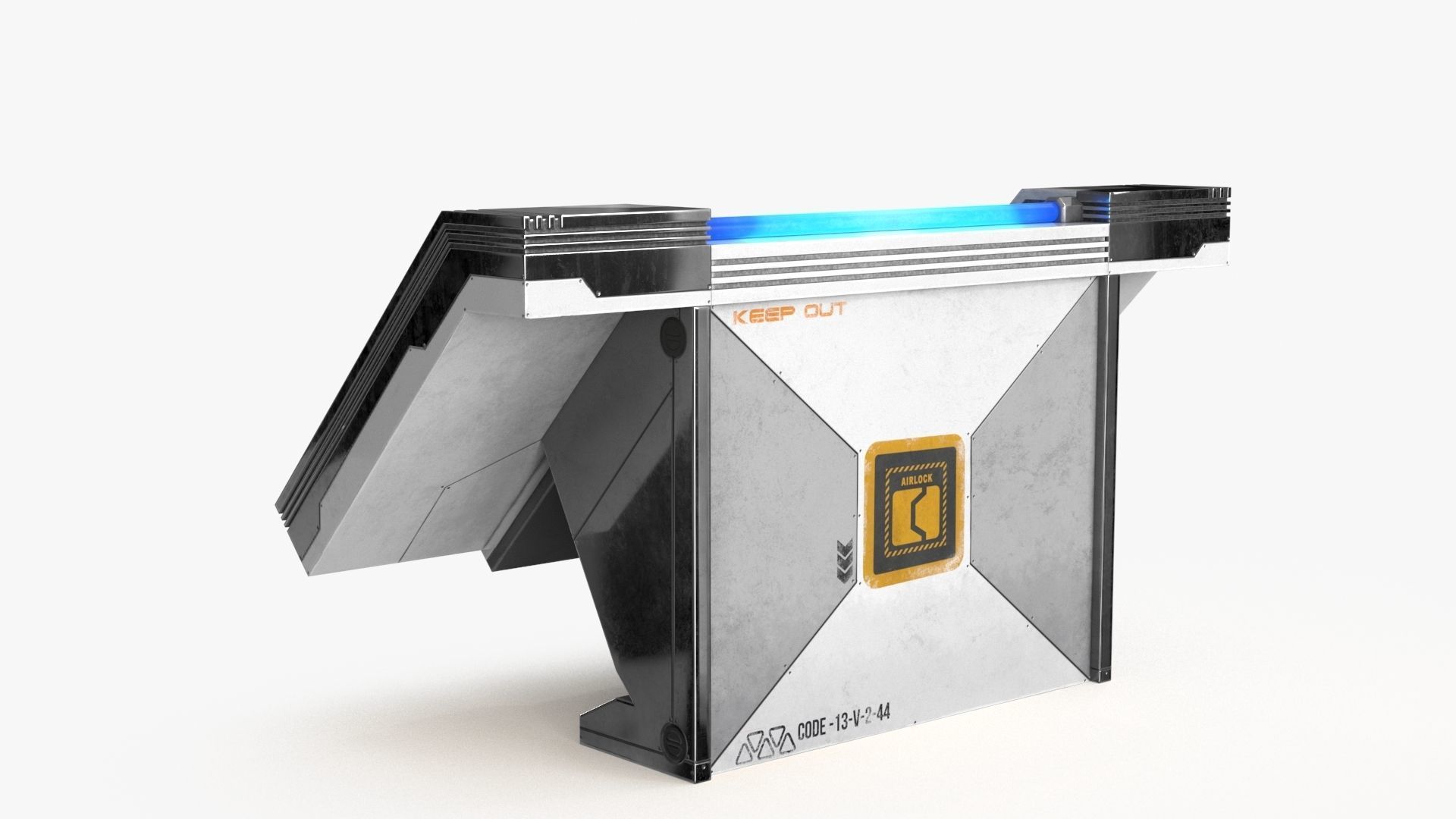 Sci Fi Control Panel 3D Model Collection_52