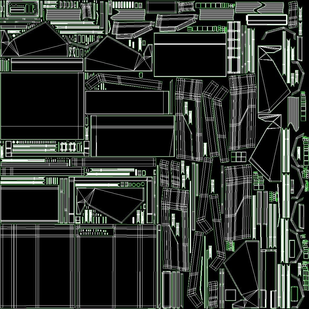 Sci Fi Control Panel 3D Model Collection_35