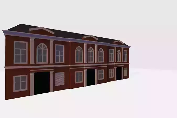 Building Facade for 3D Art