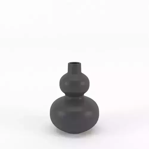 Vase ROBERT - D11xH15cm - JYSK 3D model