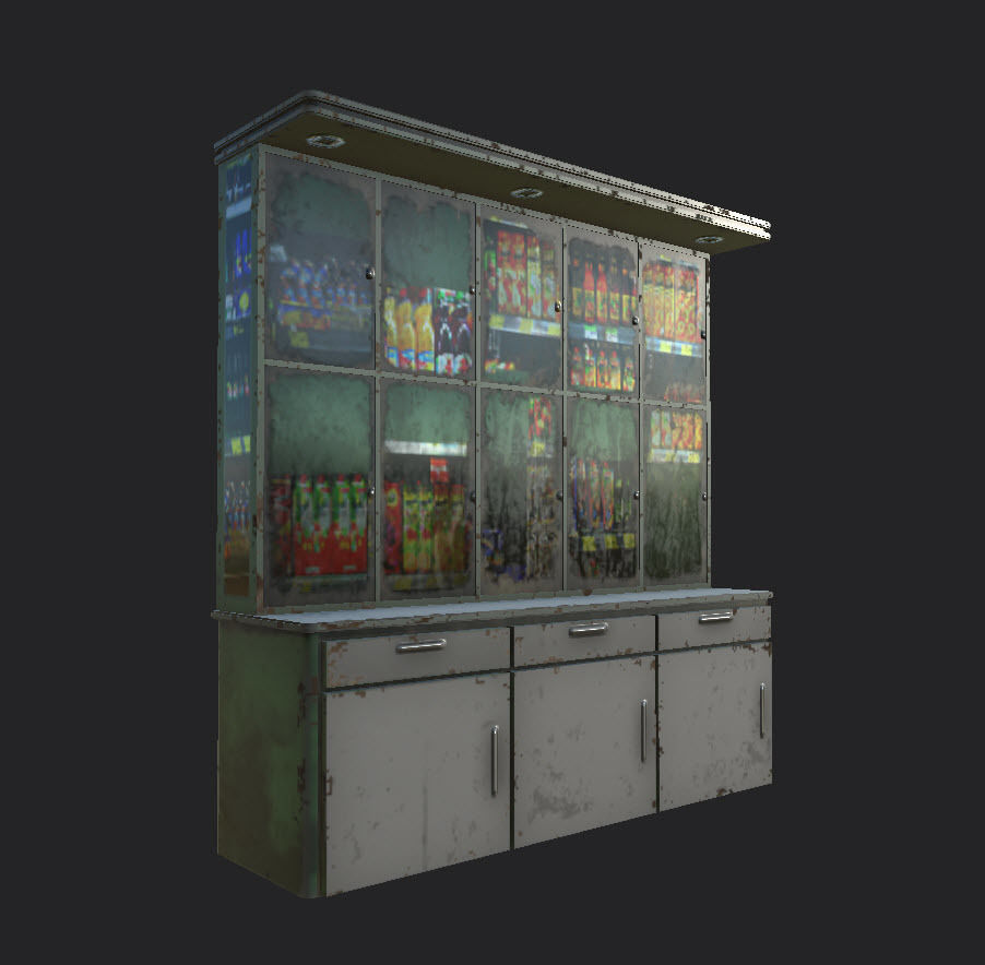 Low poly Show Case Free low-poly 3D model_2