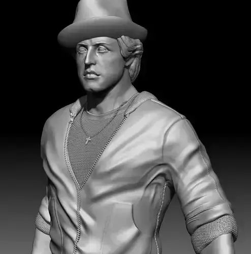 THE ROCKY FILM SERIES AND DOG