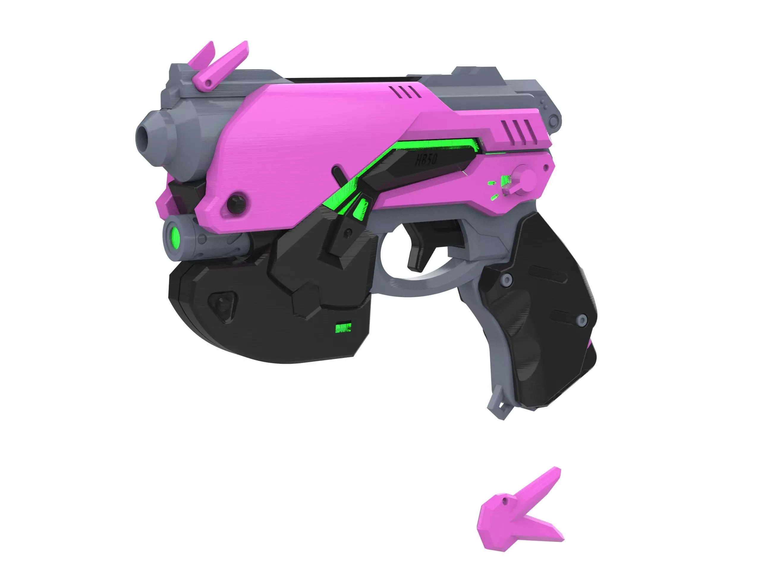 DVa Blaster - Overwatch - Commercial - Printable - STL 3D print model