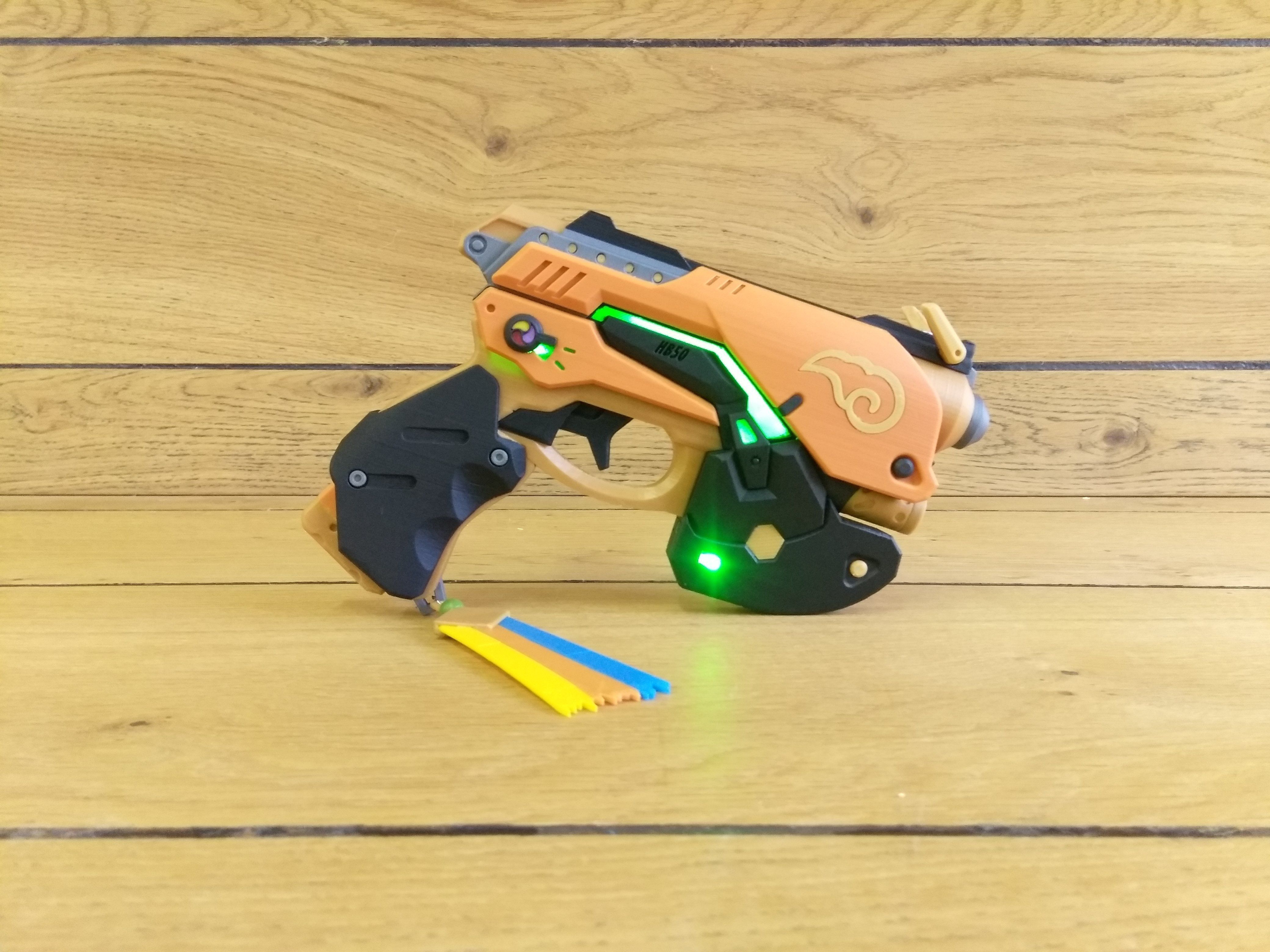 DVa Blaster Palaquin Skin - Overwatch - Commercial - STL 3D print model_23