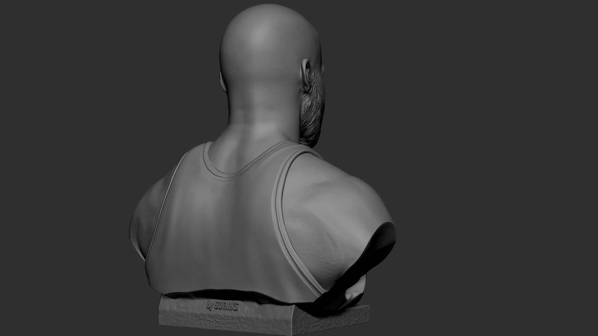 Shaquille ONeal 3D print model_9