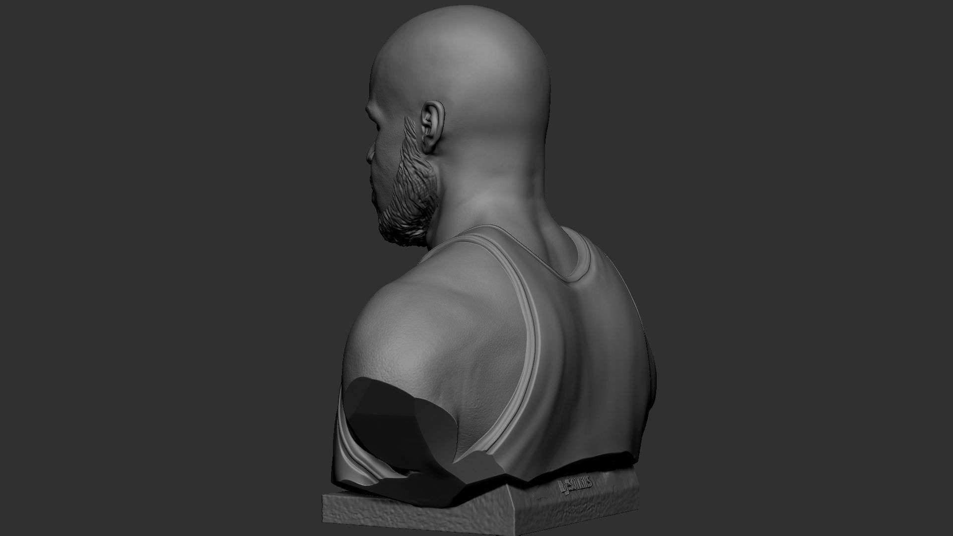 Shaquille ONeal 3D print model_41