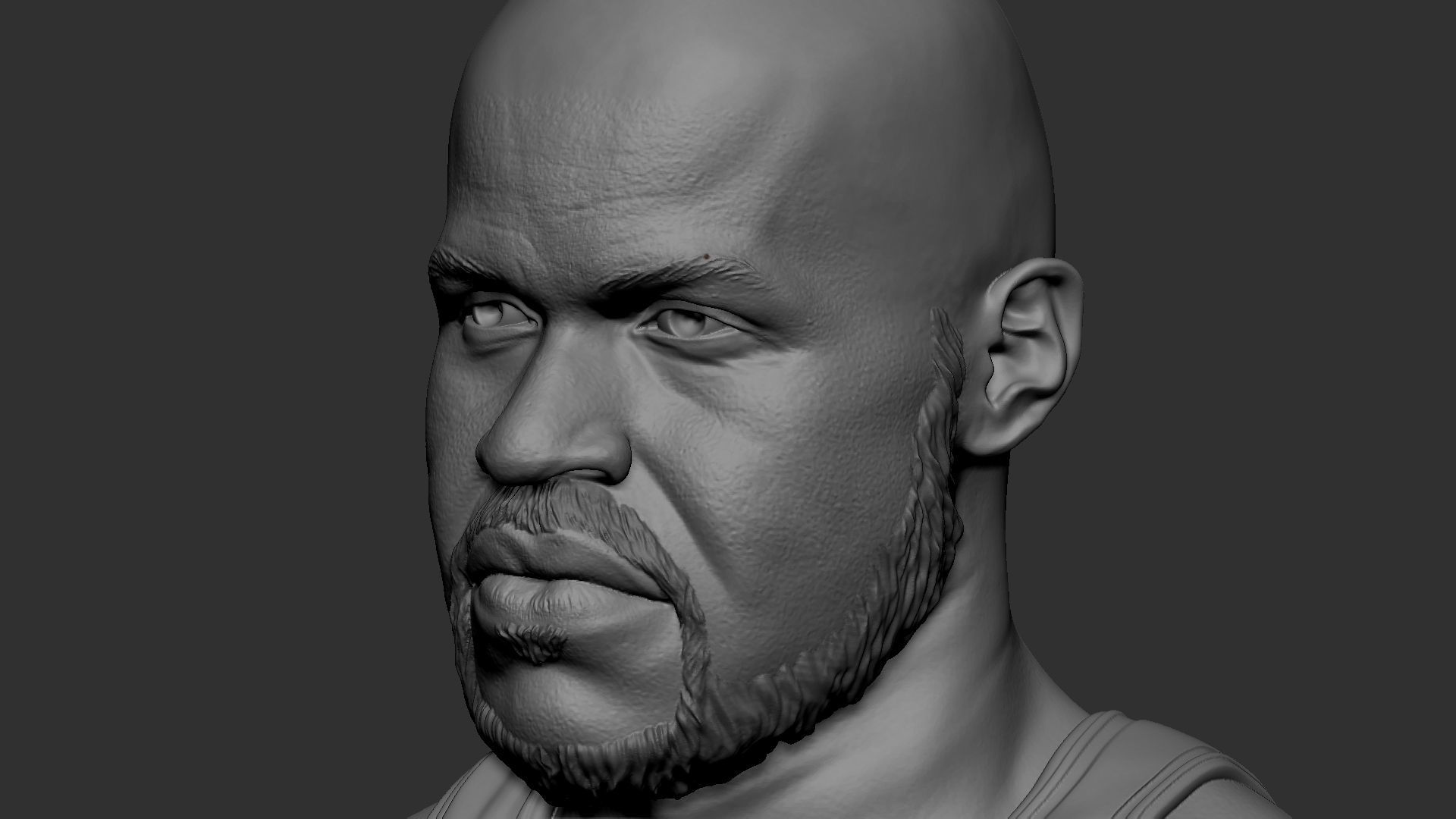 Shaquille ONeal 3D print model_21