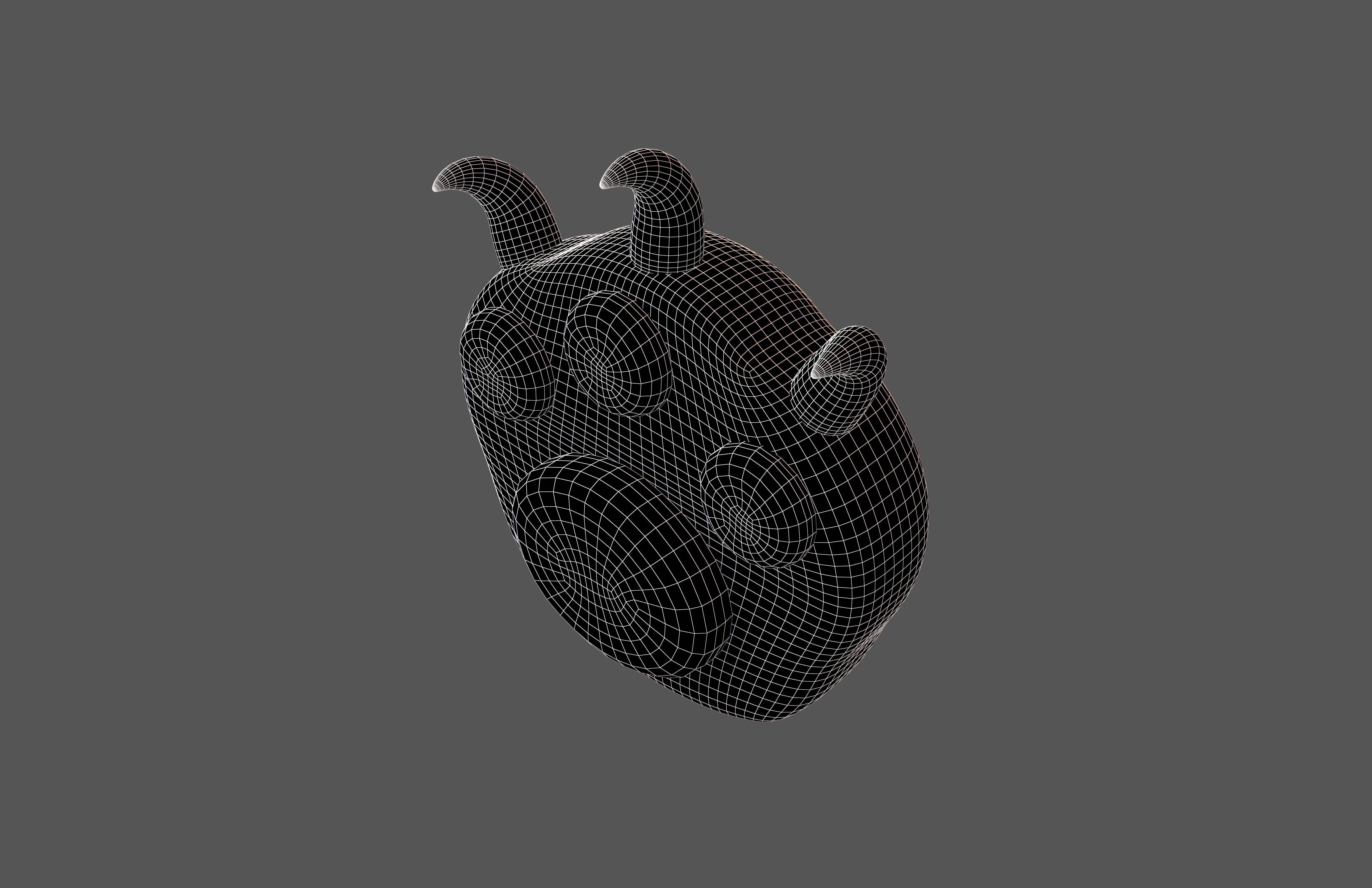 Cat Paw v2 001 Low-poly 3D model_7