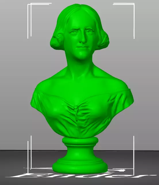 Mary Shelley 3D print model_12