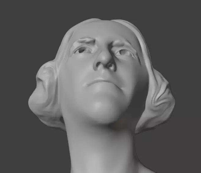 Mary Shelley 3D print model_8
