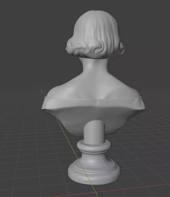Mary Shelley 3D print model_18