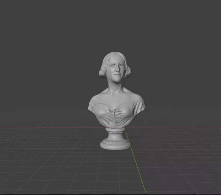 Mary Shelley 3D print model_0