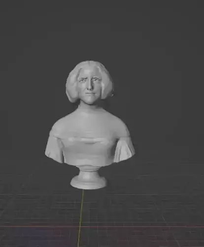 Mary Shelley 3D print model