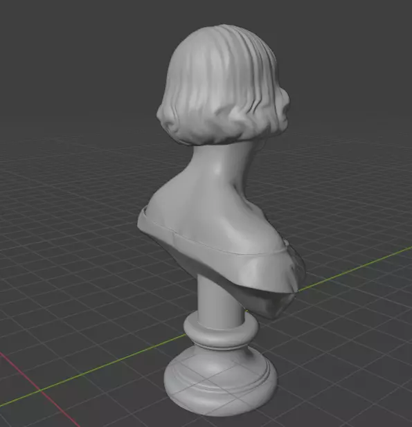 Mary Shelley 3D print model_17