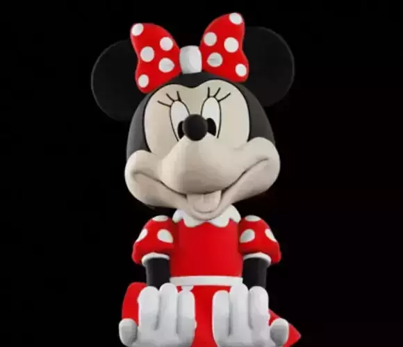Minnie Mouse joystick holder 