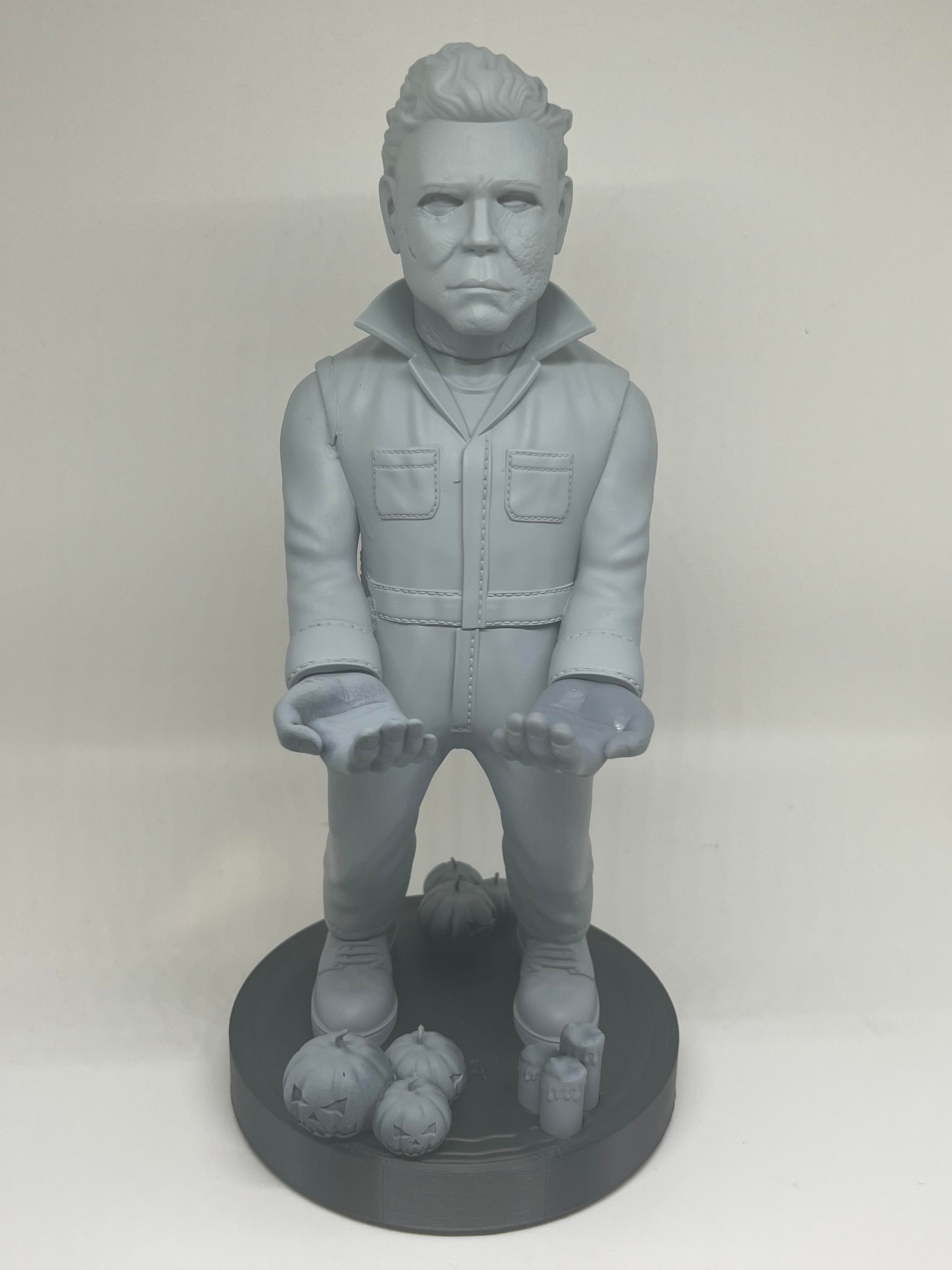 Michael Myers joystick holder  3D print model_3