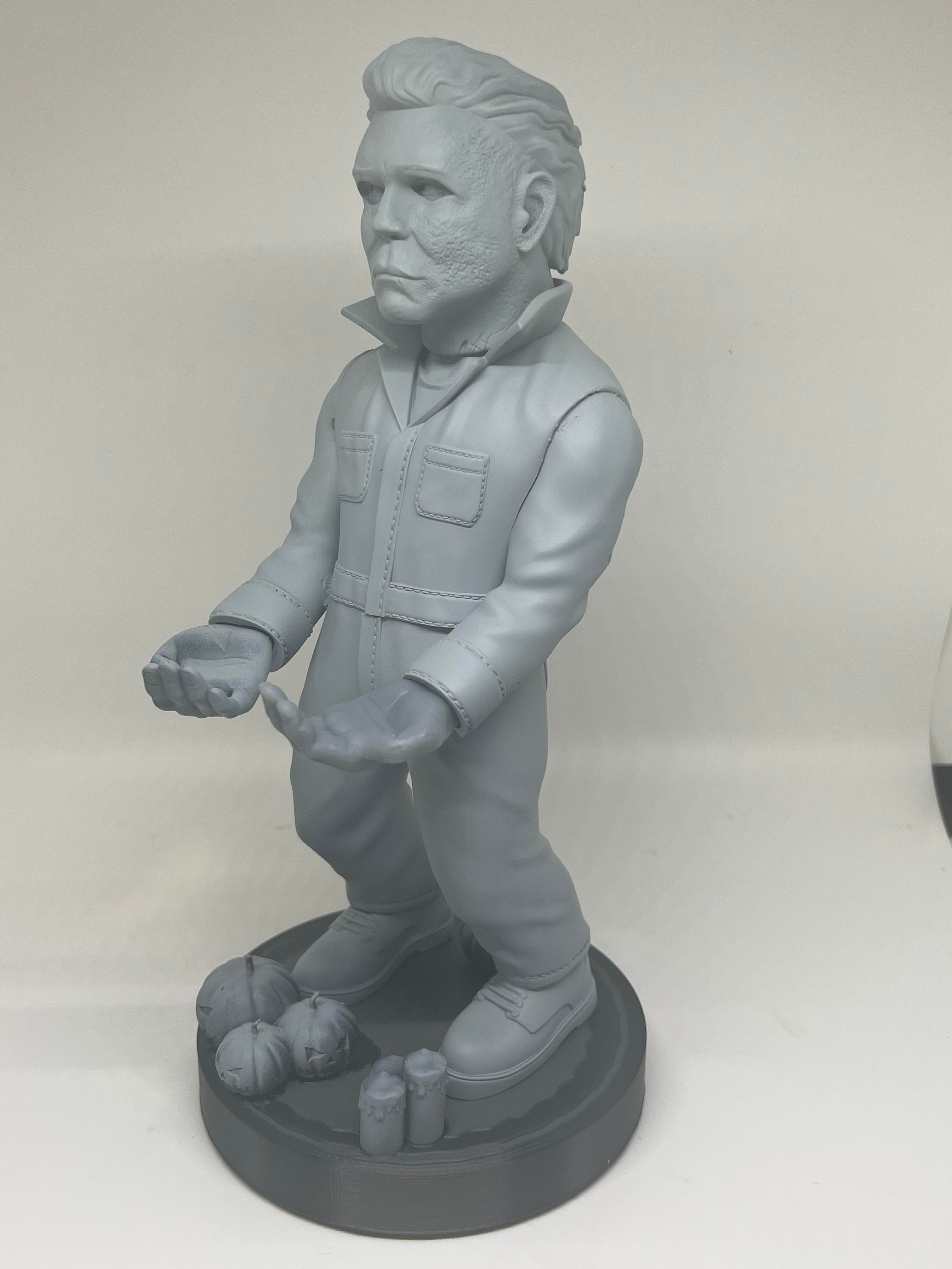 Michael Myers joystick holder  3D print model_4