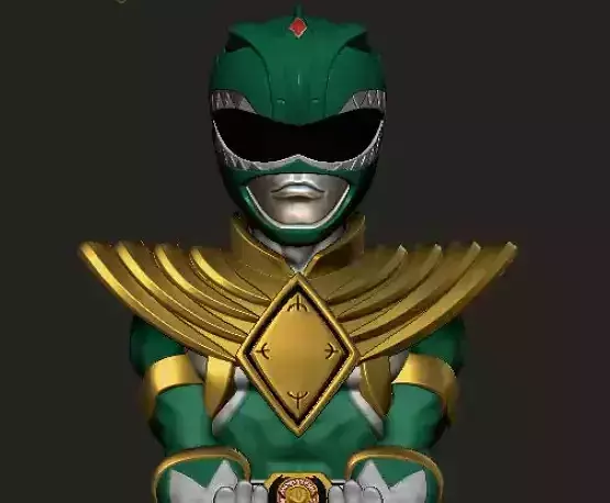 Green Ranger Power Rangers joystick holder