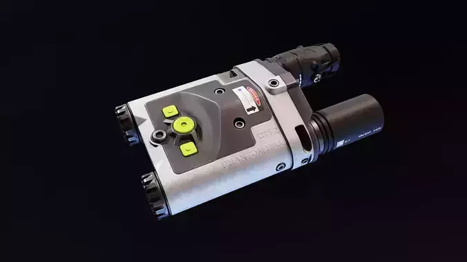 CTF2 Aiming Module Low-poly 3D model