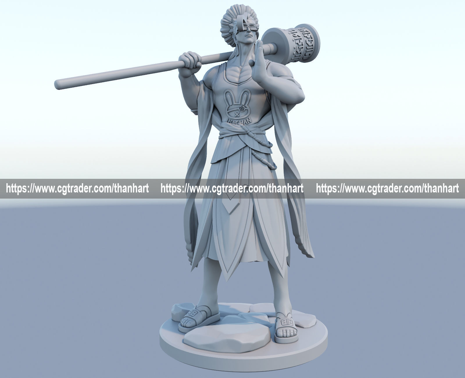 buddha 3d print model from record of ragnarok 3D print model_11