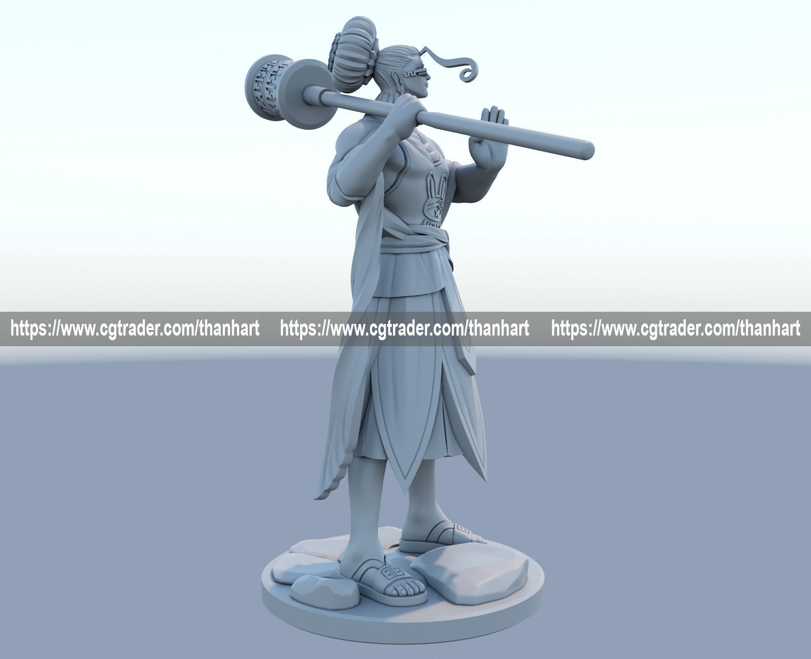 buddha 3d print model from record of ragnarok 3D print model_8