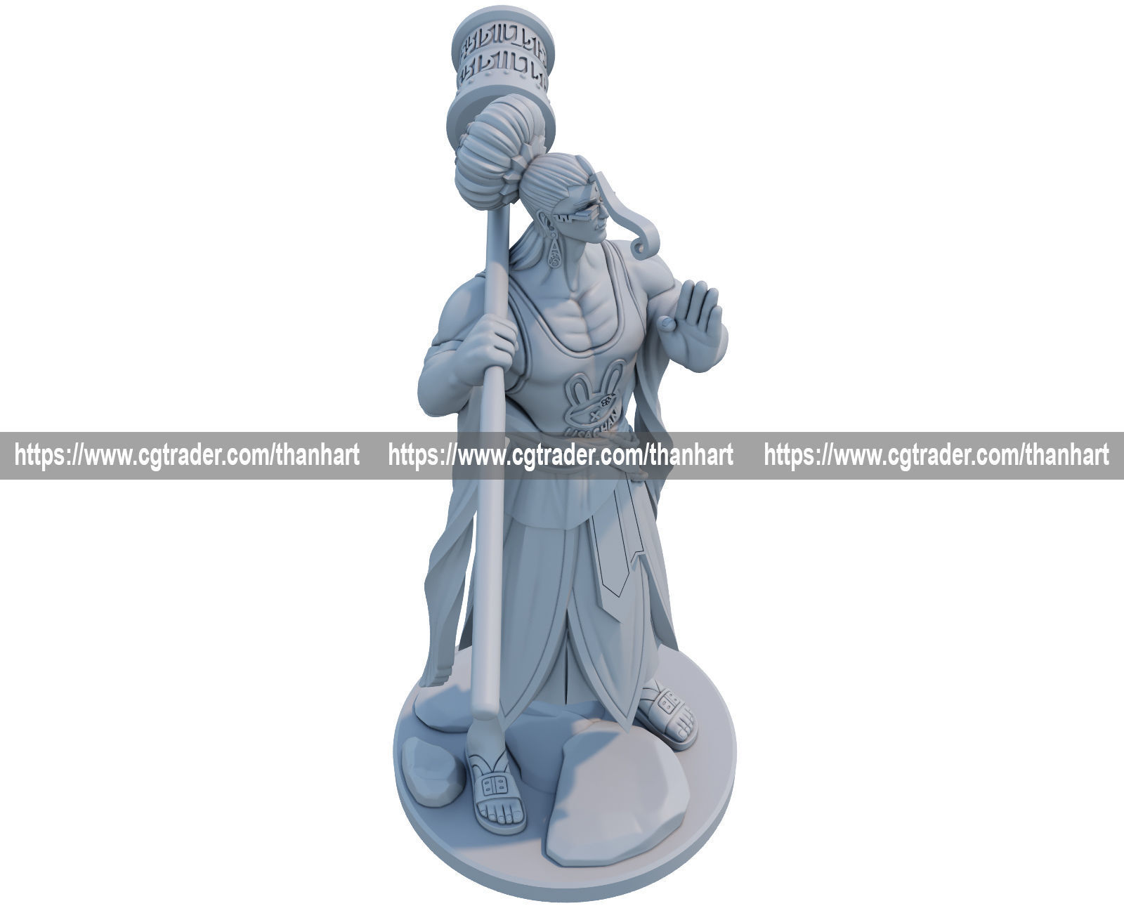 buddha 3d print model from record of ragnarok 3D print model_3
