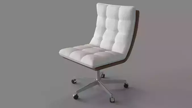 Harley Desk Chair White