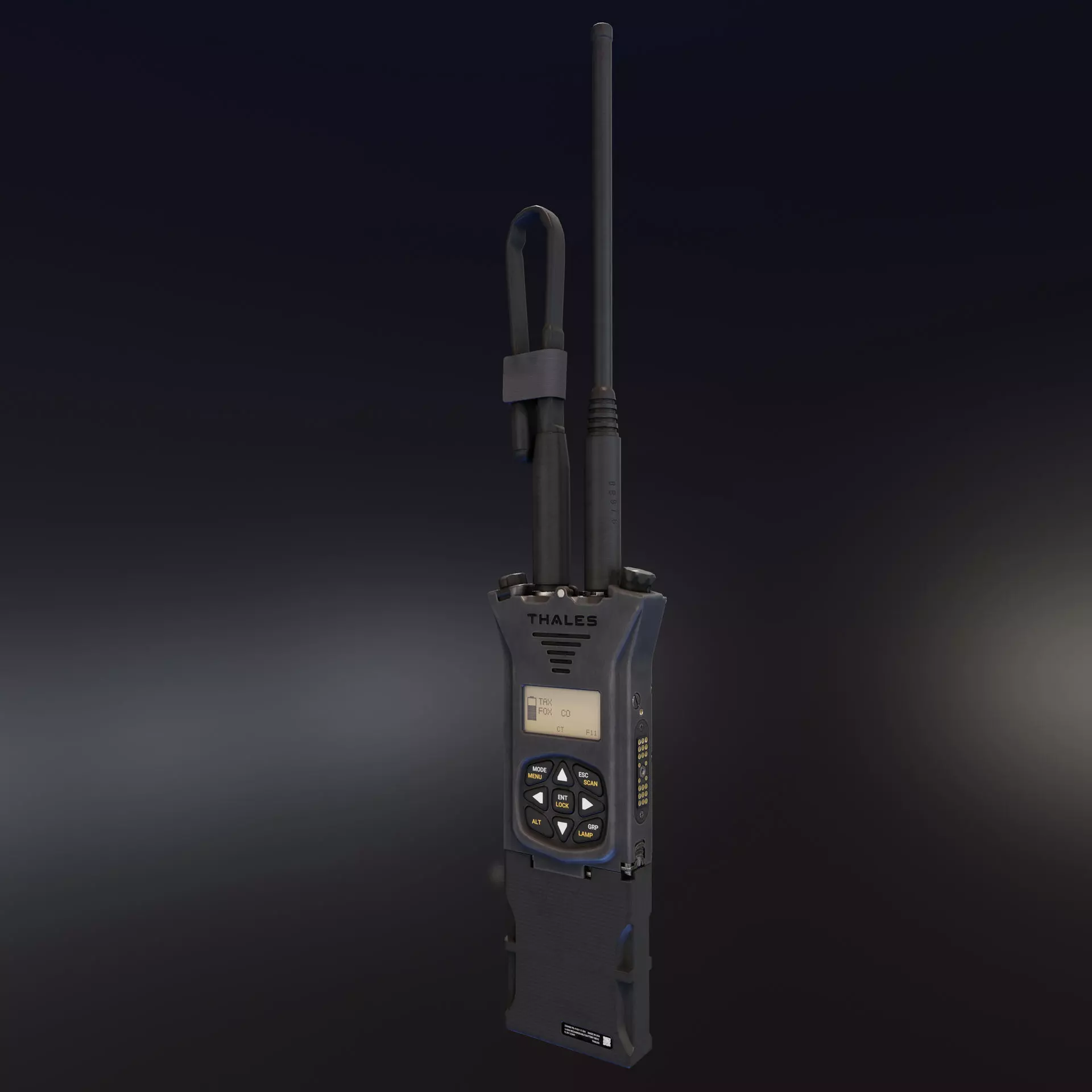 AN PRC 148e Spear Low-poly 3D model_0