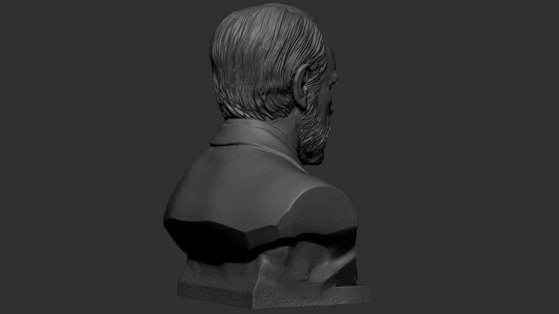 Sigmund Freud 3D print model_18