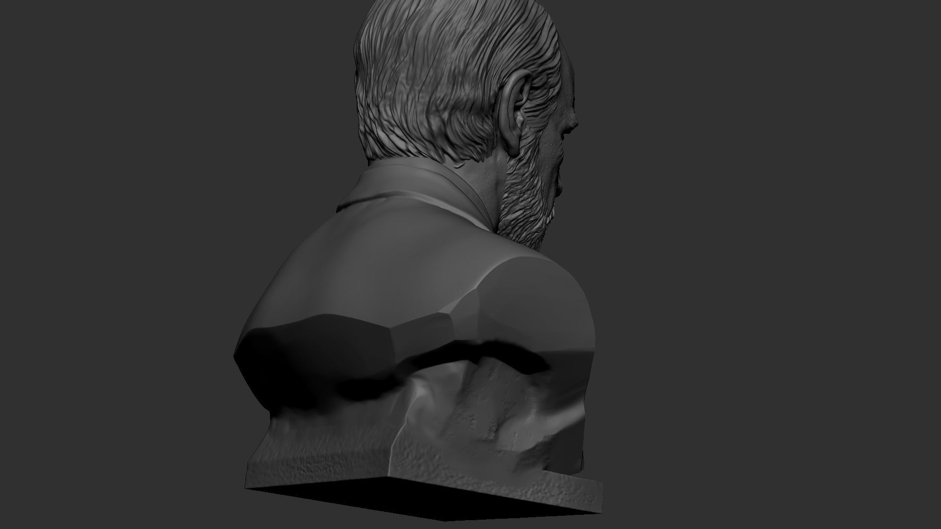 Sigmund Freud 3D print model_43