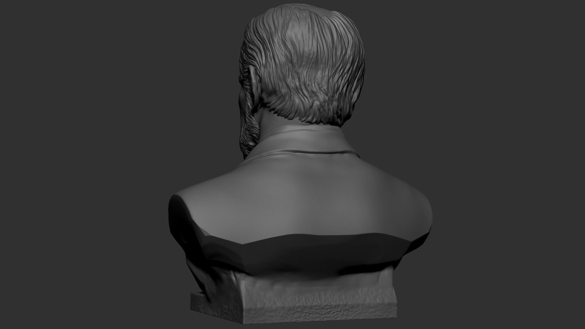 Sigmund Freud 3D print model_9