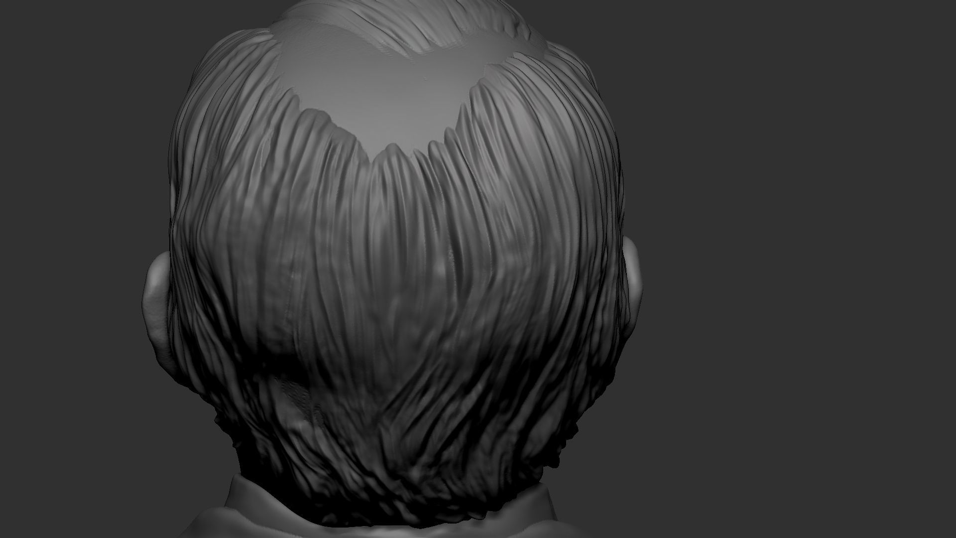 Sigmund Freud 3D print model_34