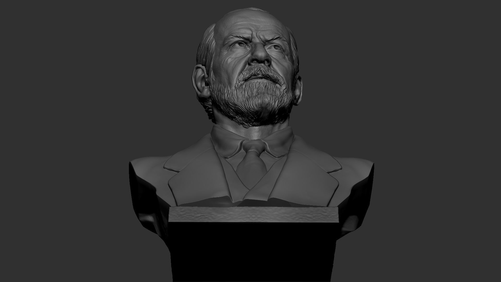 Sigmund Freud 3D print model_41