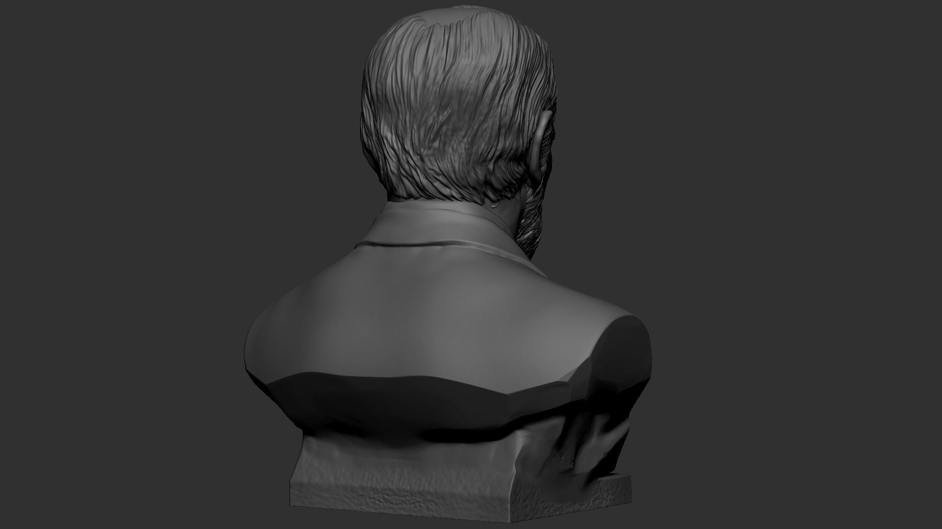 Sigmund Freud 3D print model_16