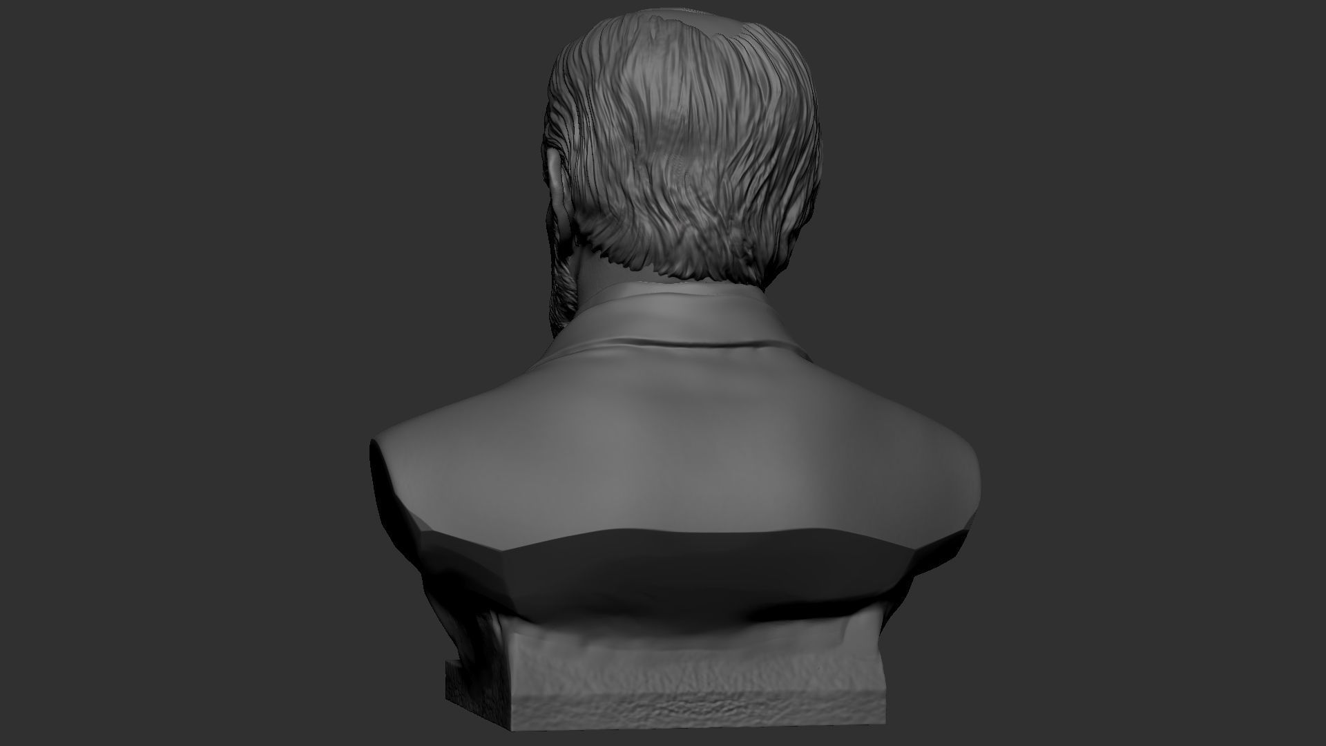 Sigmund Freud 3D print model_10