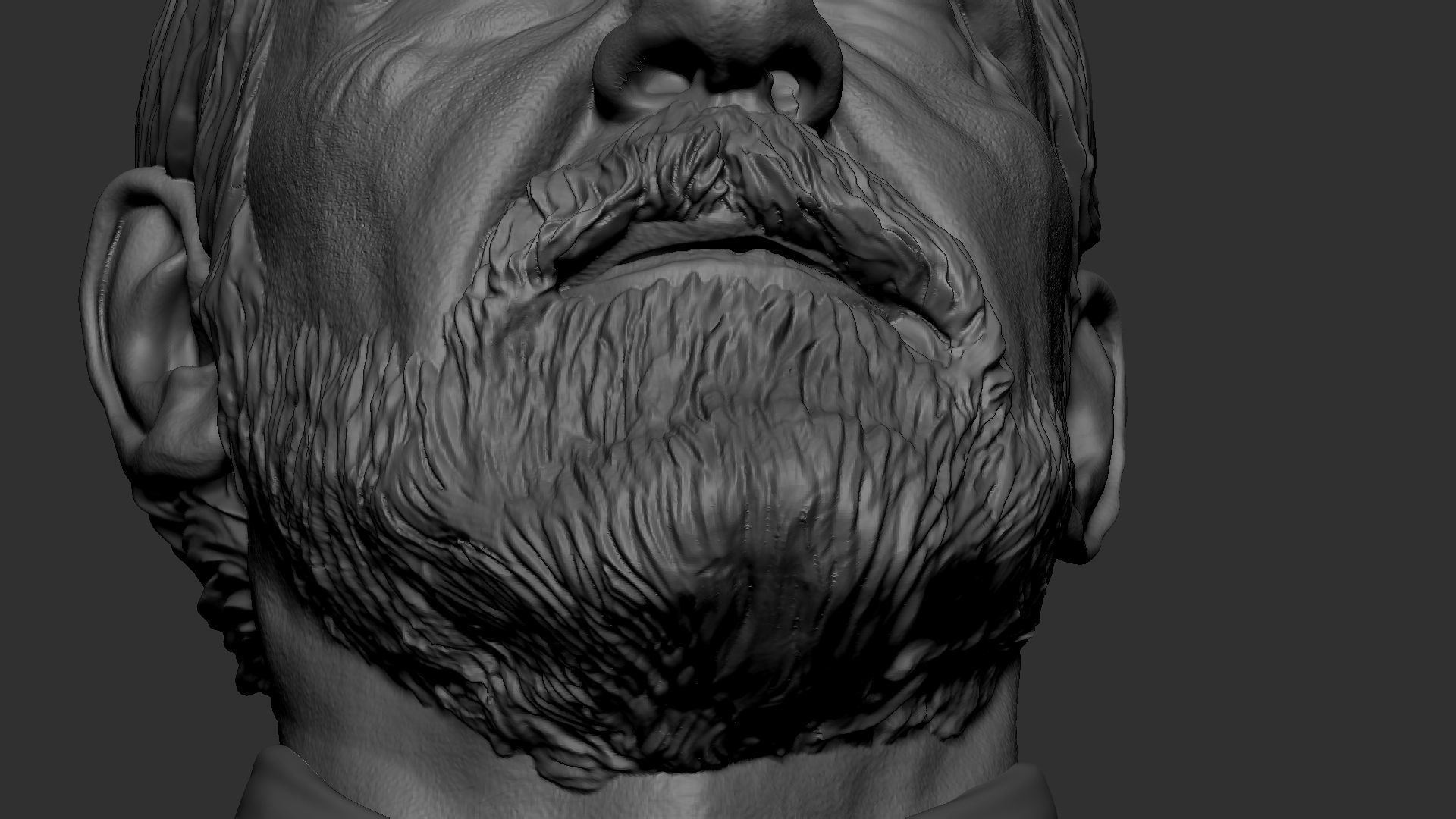 Sigmund Freud 3D print model_36