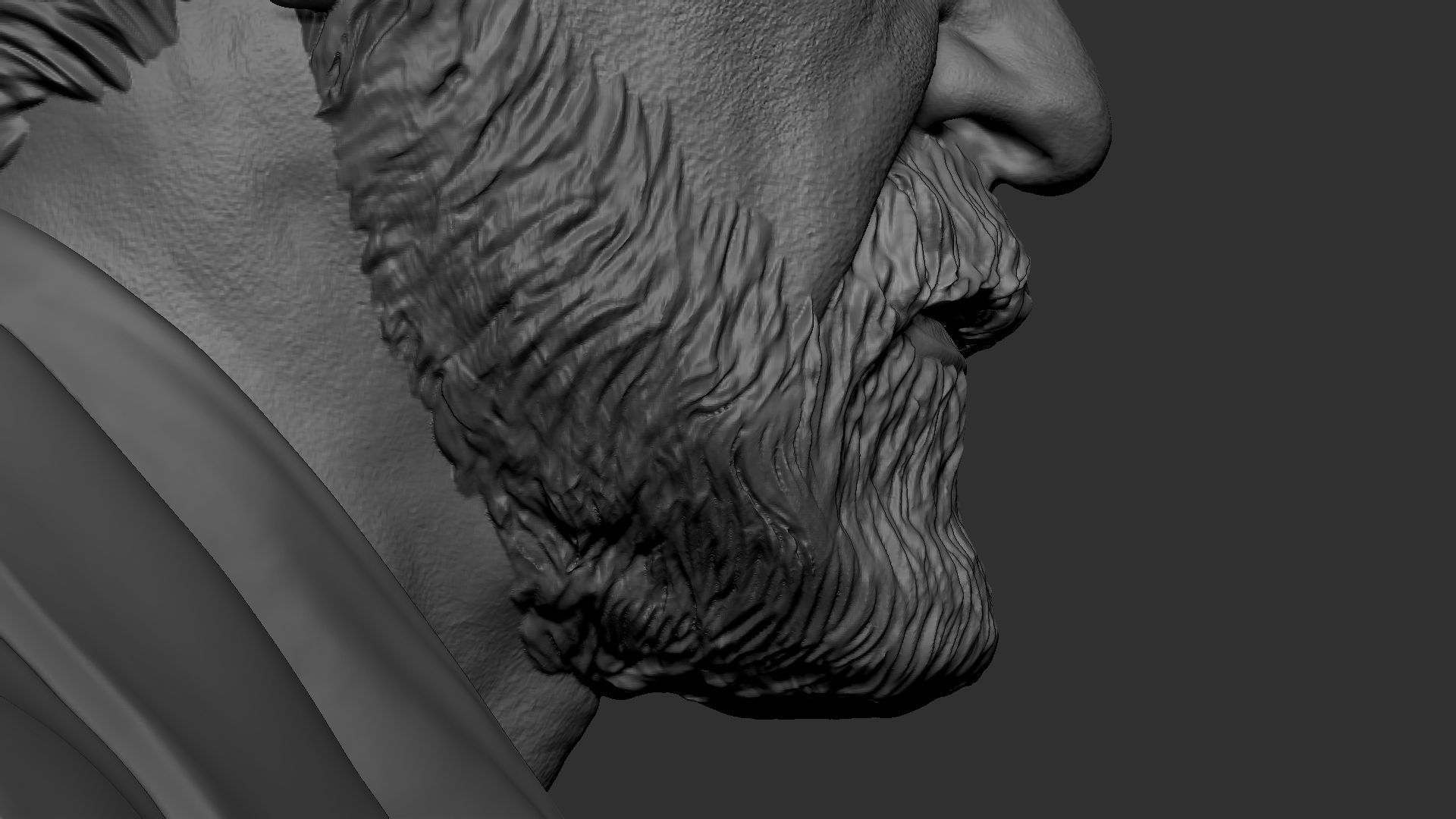 Sigmund Freud 3D print model_35