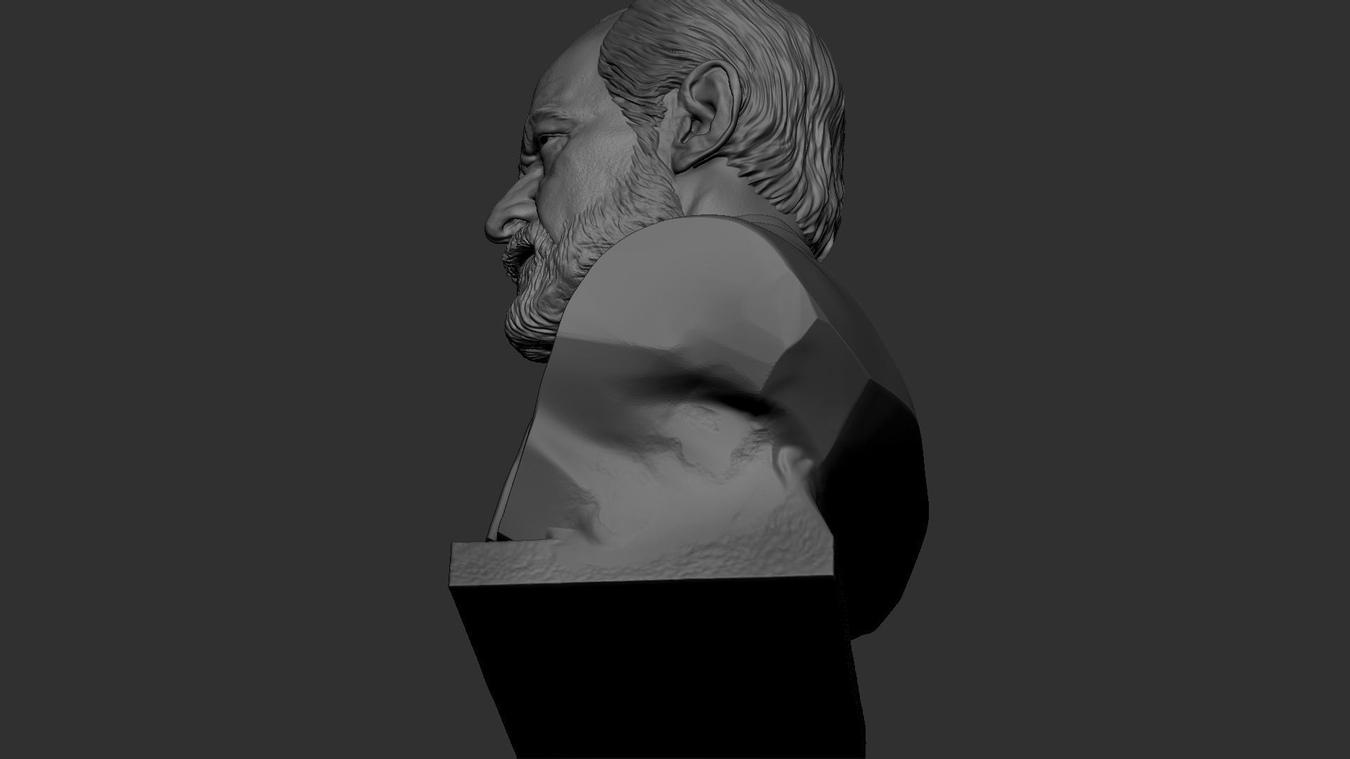 Sigmund Freud 3D print model_45