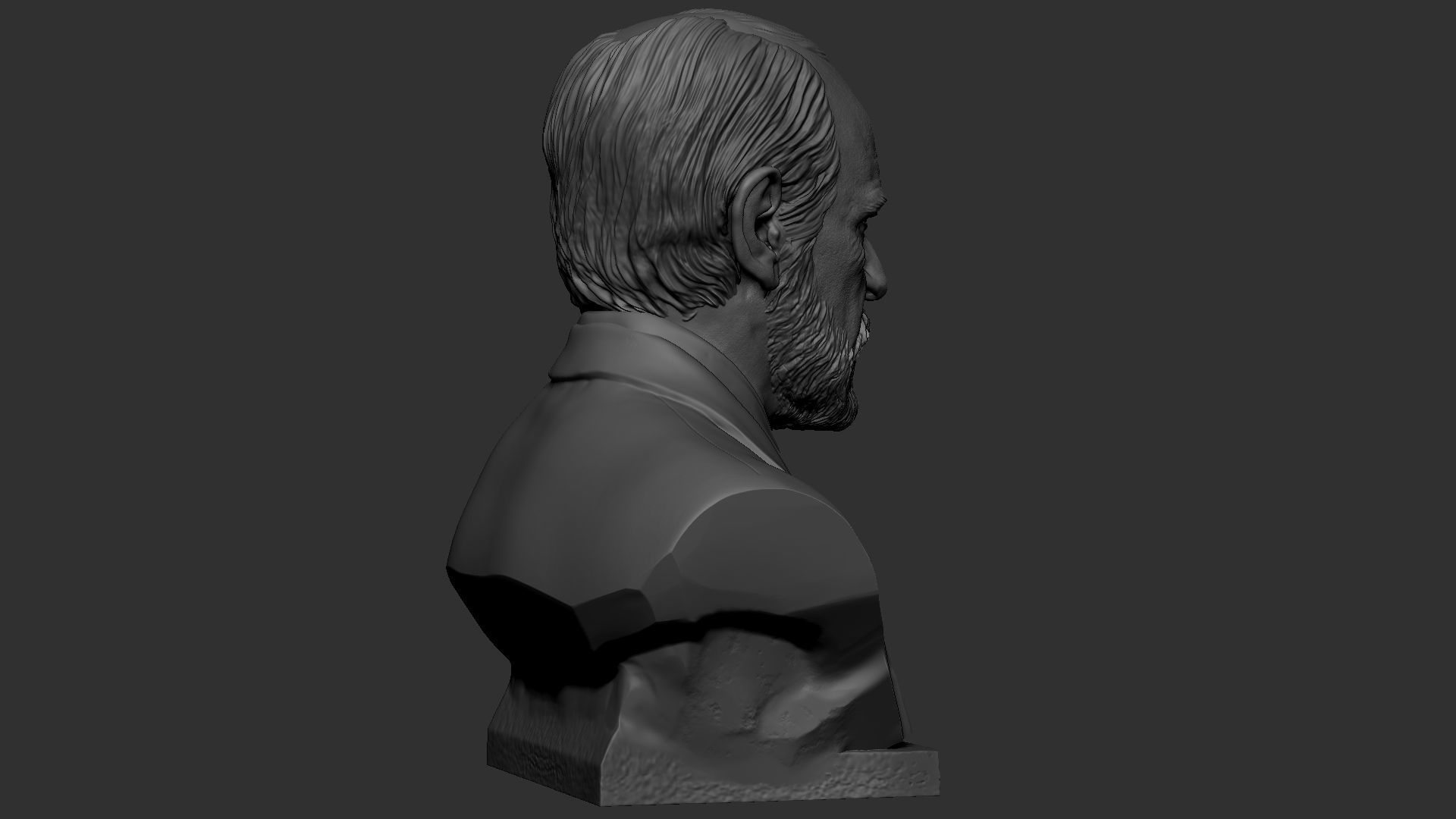 Sigmund Freud 3D print model_19