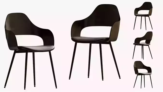 Jysk Dining Chair Dark